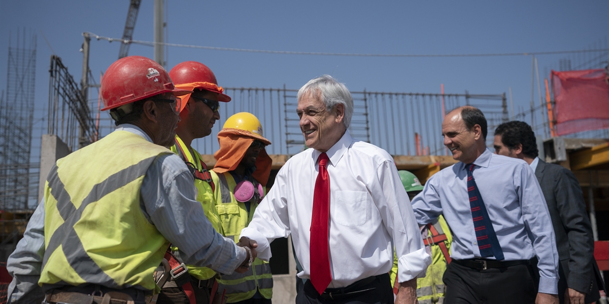 Presidente Piñera anuncia inyección de 475 millones de dólares para impulsar la reactivación económica