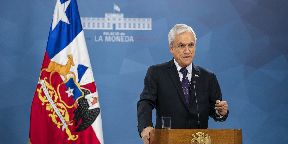 Presidente Piñera anuncia medidas por Coronavirus