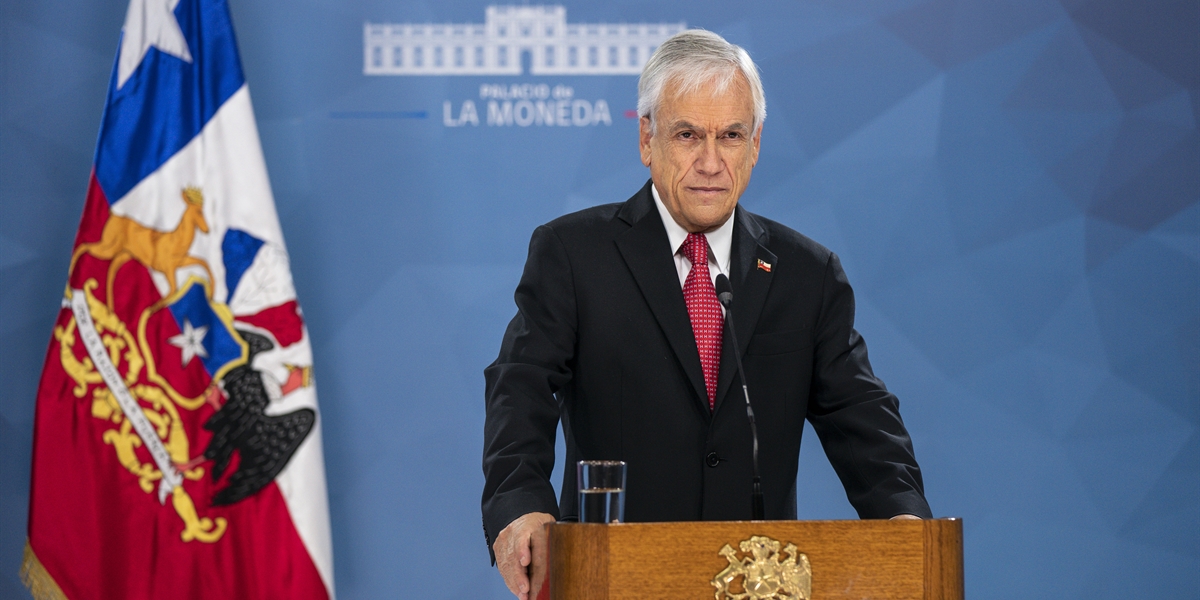 Presidente decreta Estado de Excepción Constitucional de Catástrofe en todo el país por 90 días para enfrentar coronavirus