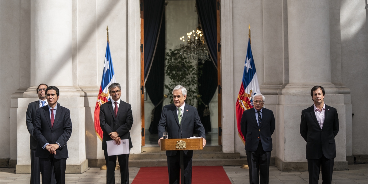 Presidente Piñera anuncia segunda etapa de plan económico de emergencia