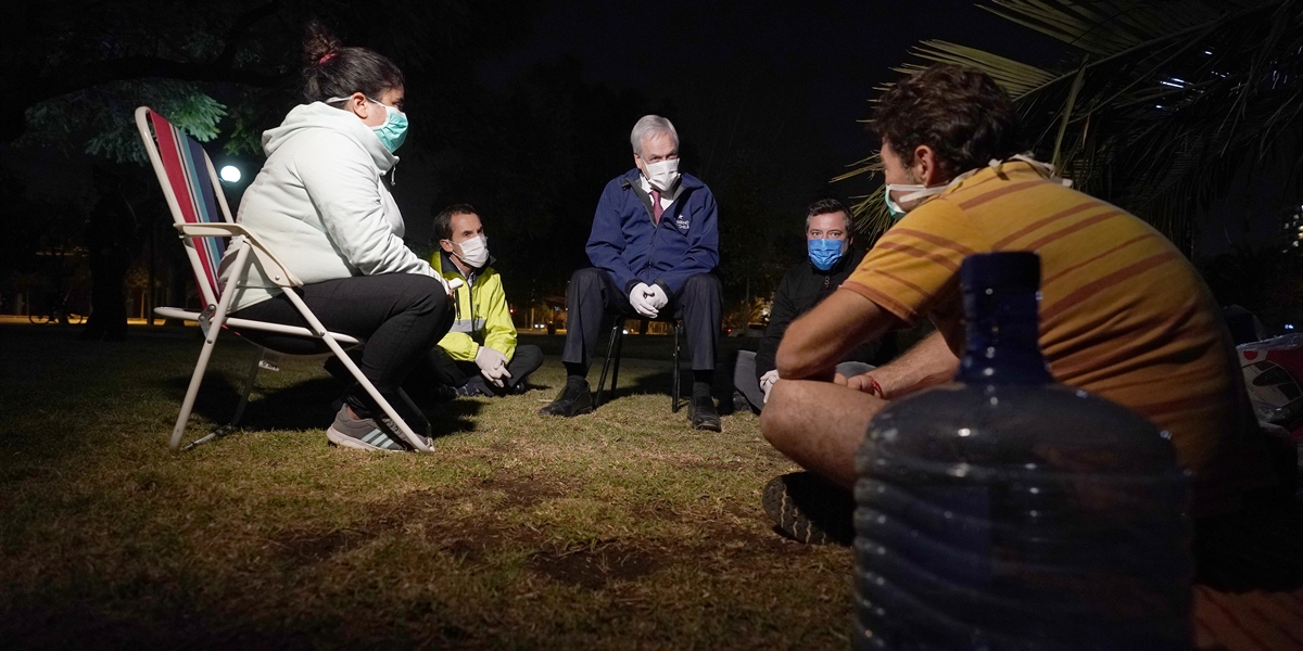 Presidente Piñera lanza Plan de Invierno