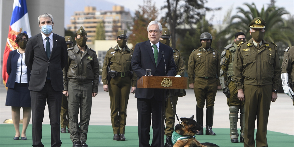 Presidenta Piñera conmemora 93° aniversario de Carabineros de Chile