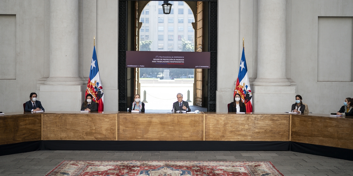 Presidente presenta Seguro de Protección de Ingresos para Trabajadores Independientes