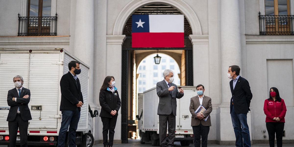 Presidente Piñera pone en marcha programa "Alimentos para Chile"