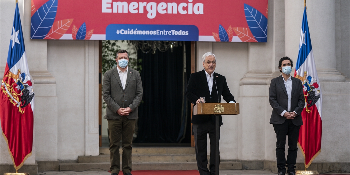 Presidente Piñera lidera inicio de pago del Ingreso Familiar de Emergencia