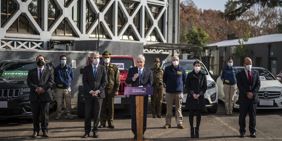 Presidente presenta proyecto de ley que endurece sanciones contra el narcotráfico