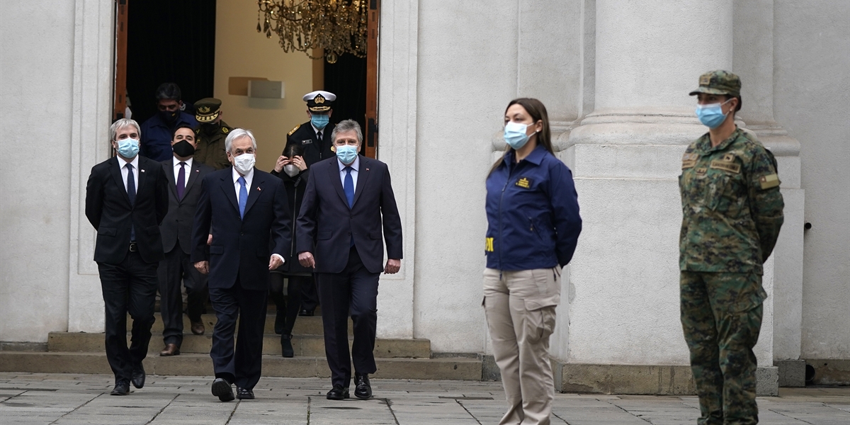 Presidente Piñera destaca ley que aumenta sanciones por incumplimiento de medidas sanitarias