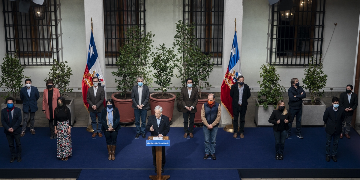 Presidente Piñera presenta nuevos beneficios para la red "Clase Media Protegida"