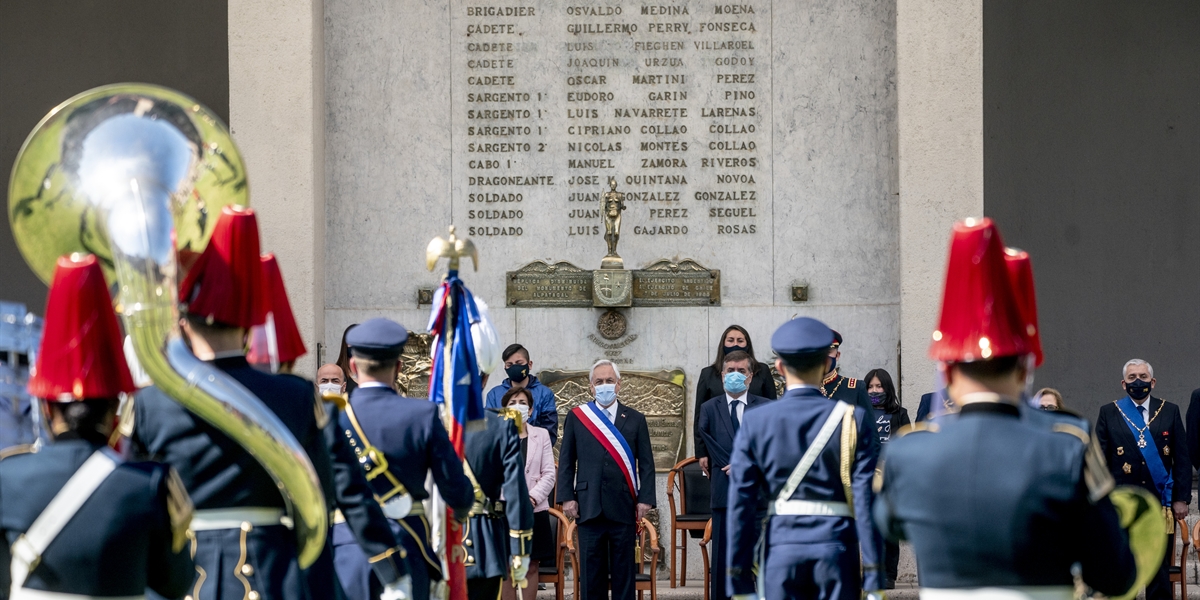 Presidente Piñera encabeza ceremonia en conmemoración de las Glorias del Ejército de Chile