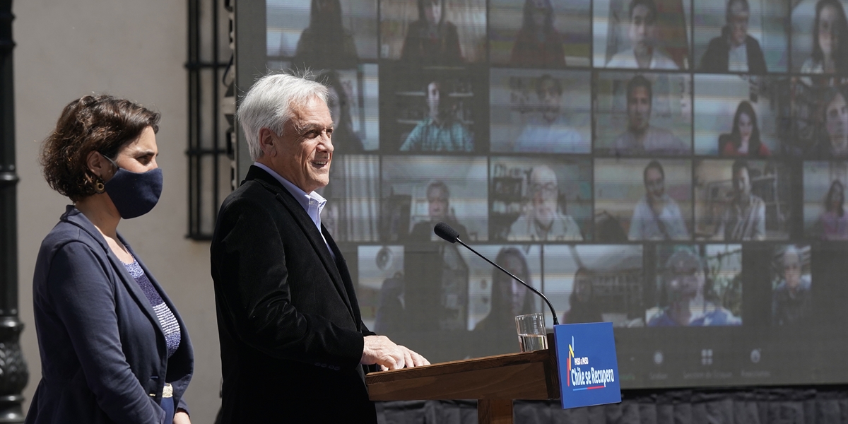 Presidente Piñera presenta subsidio al empleo