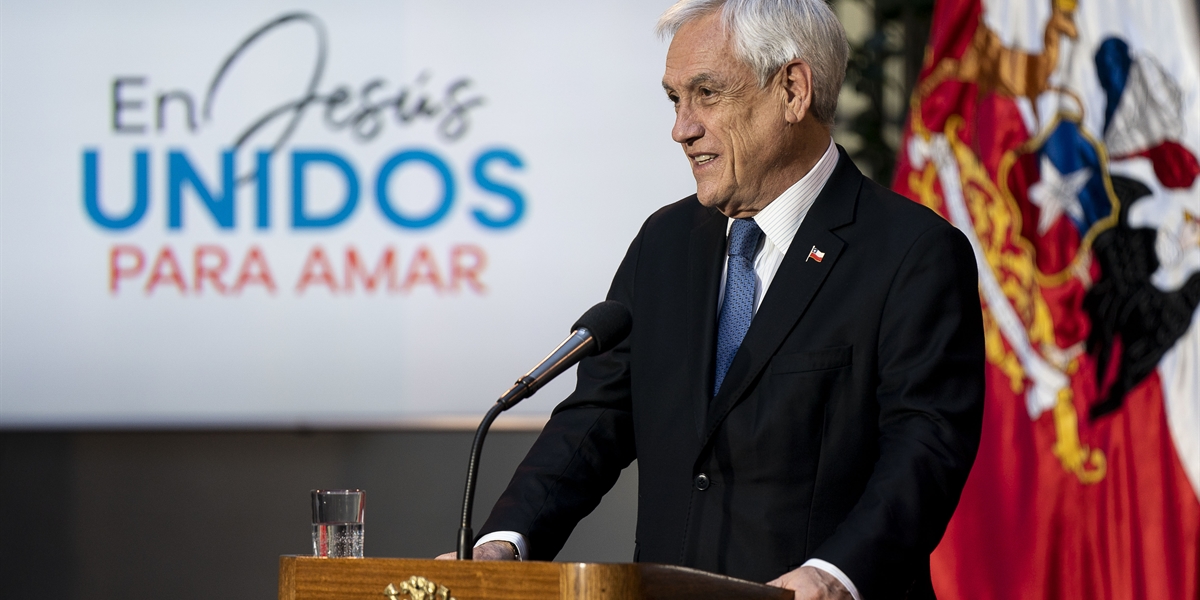 Presidente Piñera encabeza ceremonia conmemorativa por el Día Nacional de las Iglesias Evangélicas y Protestantes