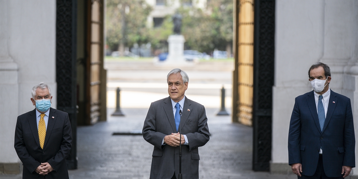 Presidente Piñera anuncia próxima llegada de vacunas a Chile