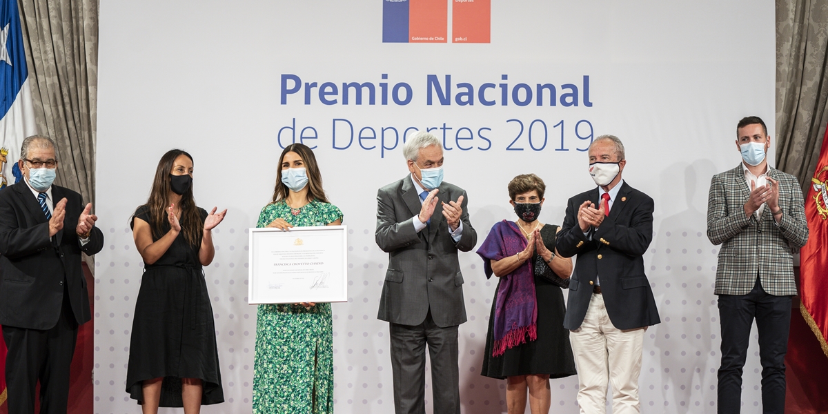 Presidente Piñera entrega Premio Nacional del Deporte