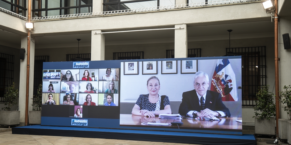 Presidente Piñera anuncia nuevo subsidio para el cuidado de niños y niñas menores de 2 años