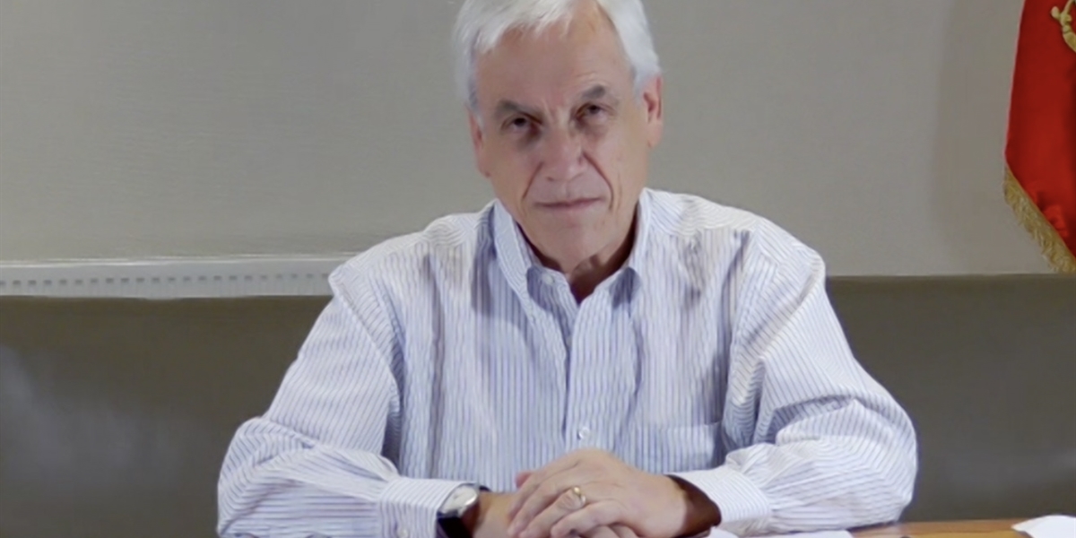 Presidente Piñera se refiere a los incendios que afectan a la Región de Valparaíso