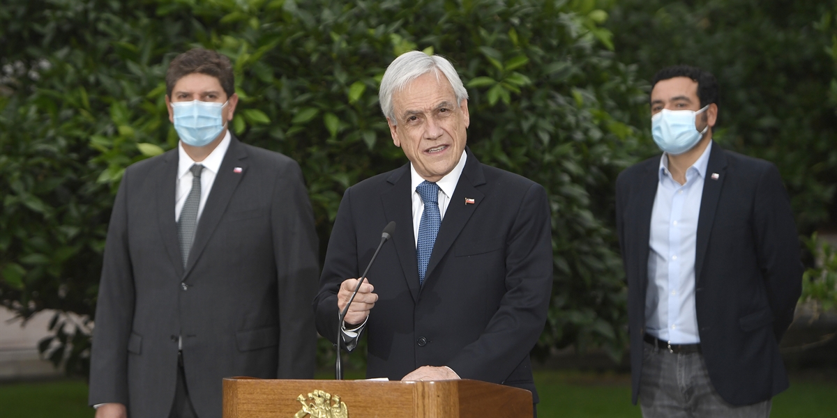 Presidente Piñera da inicio al pago de IFE Covid y Bono Covid
