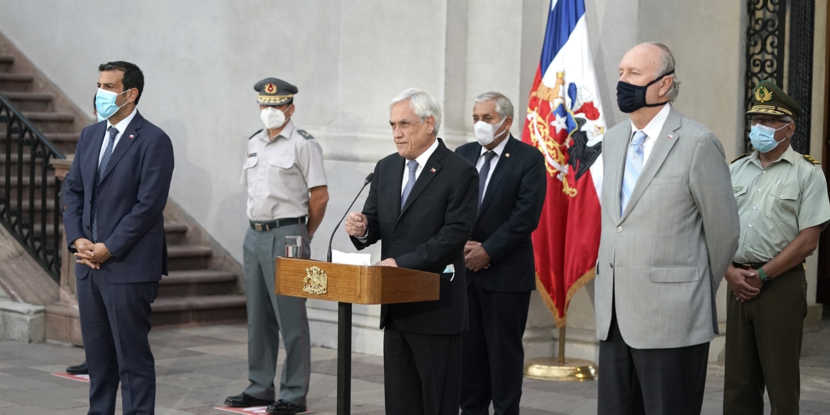 Presidente Piñera encabeza reunión para abordar la situación en La Araucanía