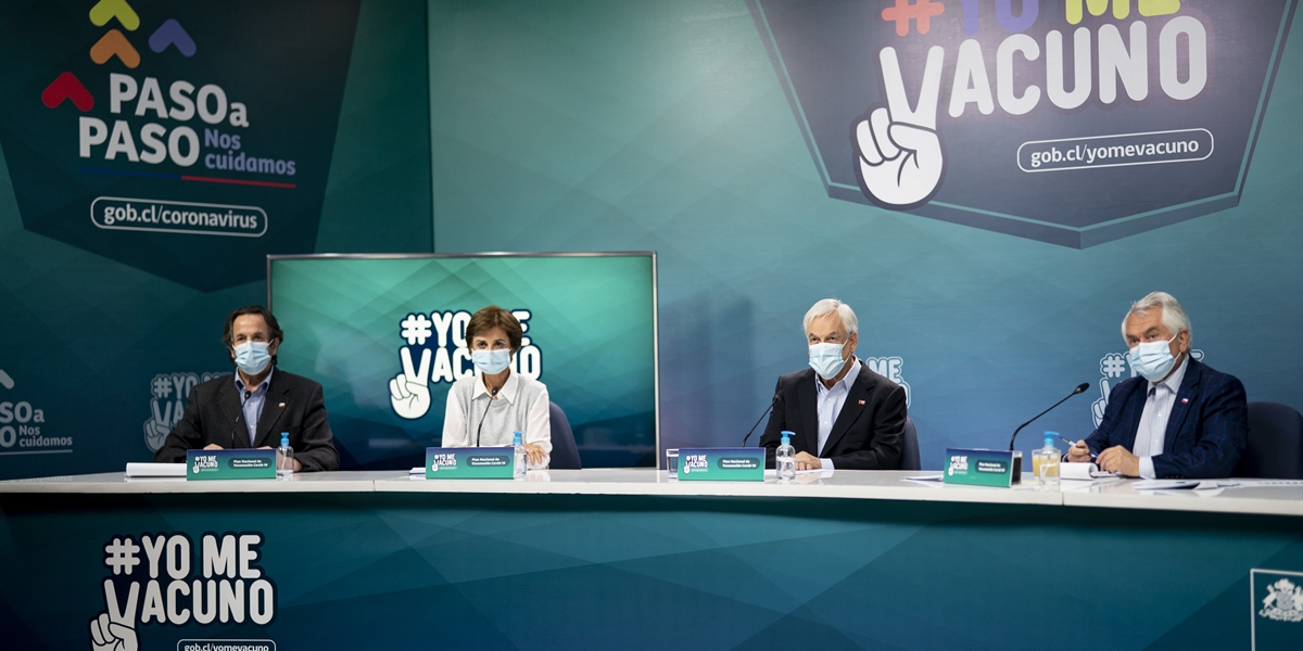 Presidente Piñera entrega reflexión sobre situación sanitaria