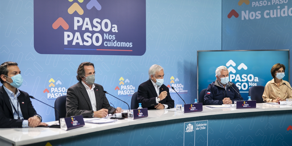 Presidente Piñera anuncia ampliación del calendario de vacunación en Reporte Covid-19