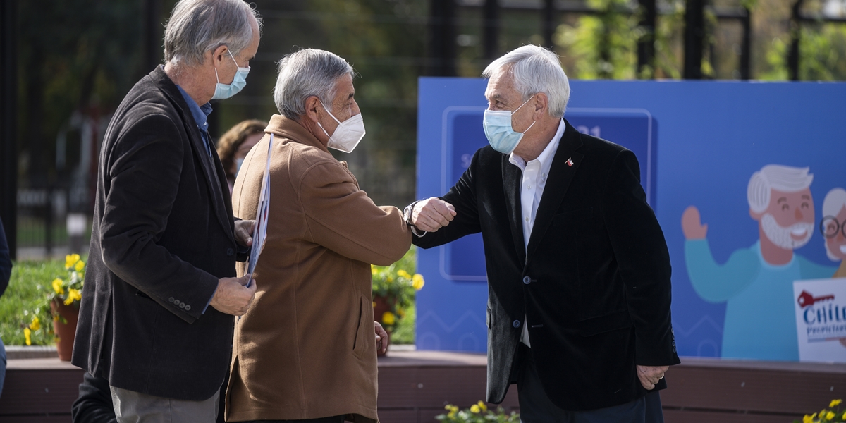 Presidente Piñera anuncia la entrega de 17.500 títulos de dominio para el 2021