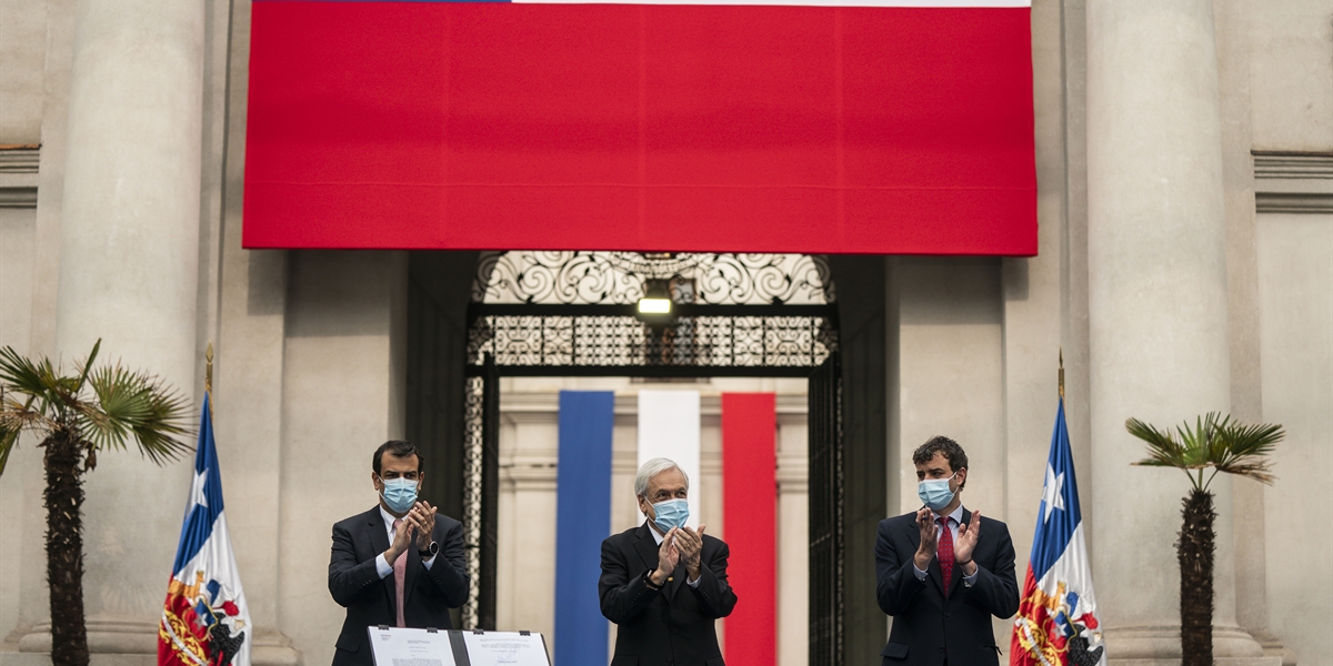 Presidente Piñera convoca a la primera sesión de la Convención Constitucional