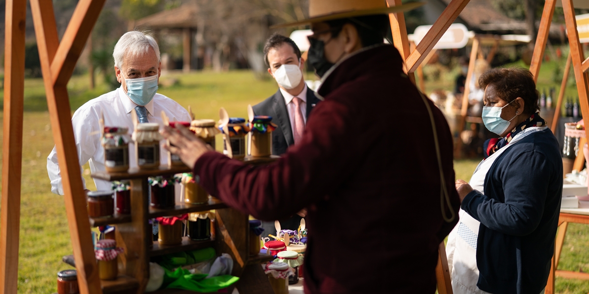 Presidente Piñera da inicio al pago de Bono Alivio para micro y pequeñas empresas