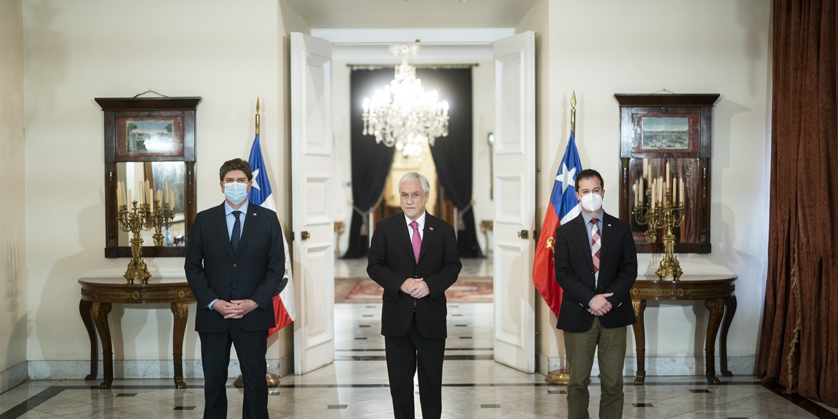 Presidente Piñera se refiere a últimas cifras económicas