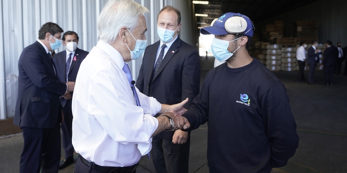 Presidente Piñera da inicio a pago de IFE Laboral