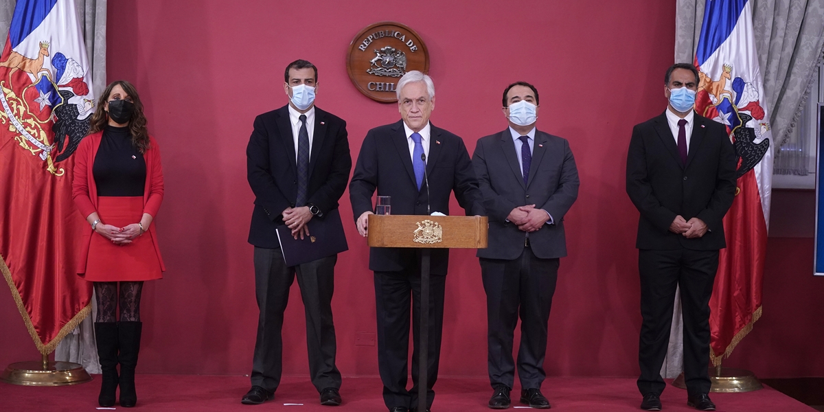 Presidente Piñera decreta Estado de Emergencia en la Macrozona Sur