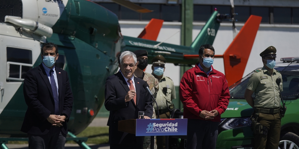 Presidente Piñera realiza punto de prensa regional en el Biobío