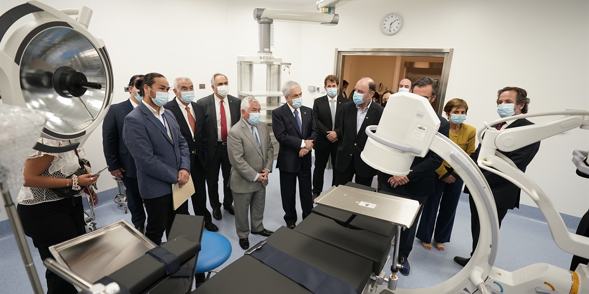 Presidente Piñera inaugura Hospital Biprovincial Quillota Petorca