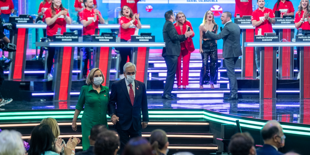 Presidente Piñera participa de la inauguración Teletón 2021