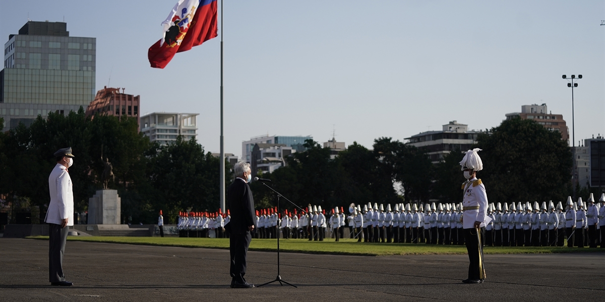 Presidente Piñera encabeza ceremonia de graduación de oficiales de la Escuela Militar