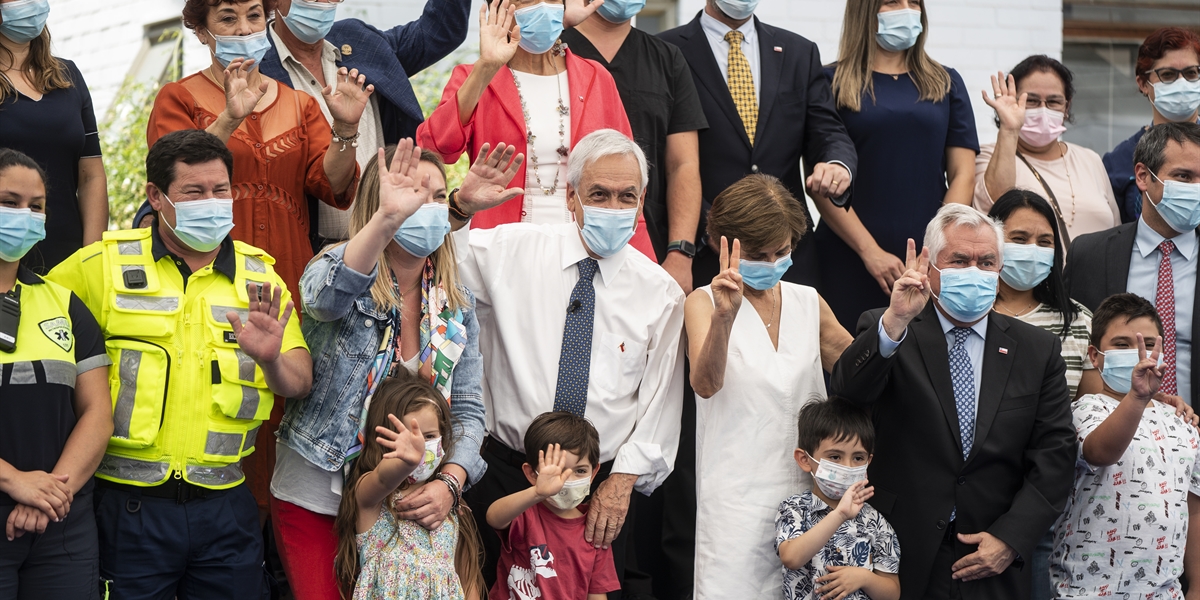Presidente Piñera conmemora primer aniversario del inicio de la vacunación contra el Covid-19
