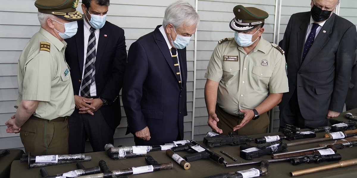 Presidente Piñera promulga Ley de Armas