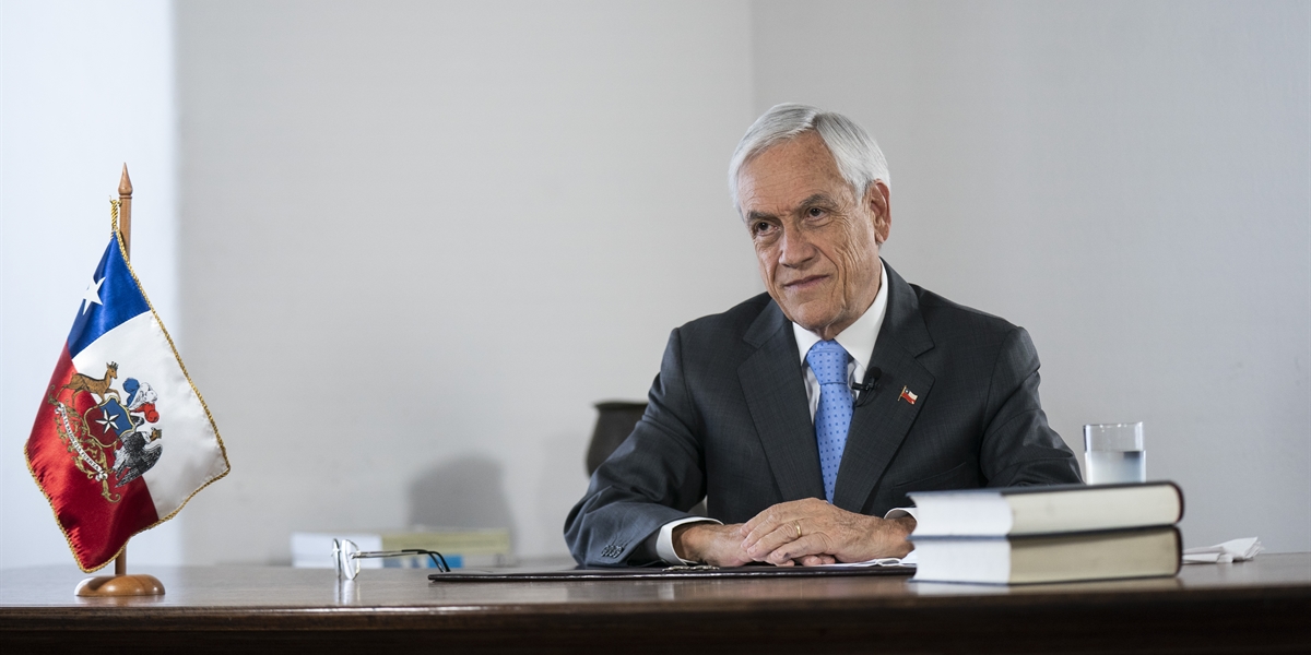 Presidente Piñera se refiere a la aprobación de la Pensión Garantizada Universal