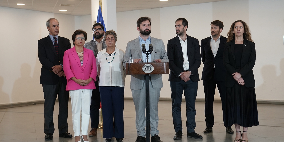 Presidente de la República, Gabriel Boric Font, encabeza Gabinete Pro Crecimiento y Empleo en Coquimbo