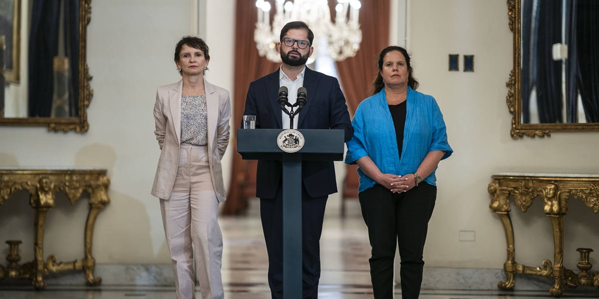 Presidente de la República, Gabriel Boric Font, encabeza el Consejo de Seguridad Nacional (Cosena)