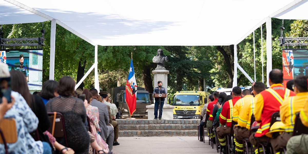 Presidente de la República, Gabriel Boric Font, participa de conmemoración del Día de las y los brigadistas forestales