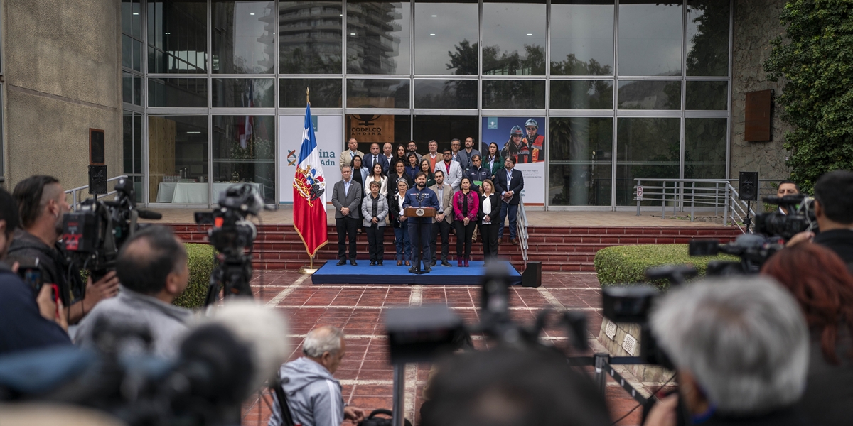 Presidente de la República, Gabriel Boric Font, encabeza una nueva sesión del Gabinete Pro Crecimiento y Empleo