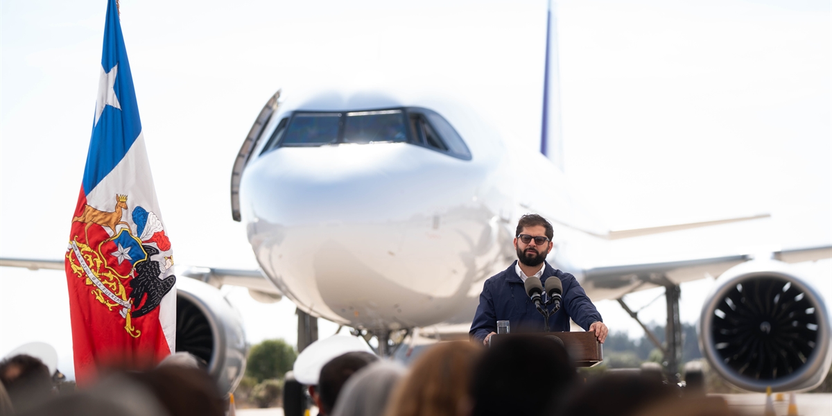 Presidente de la República, Gabriel Boric Font, anuncia la ampliación y mejoramiento del Aeródromo Viña del Mar