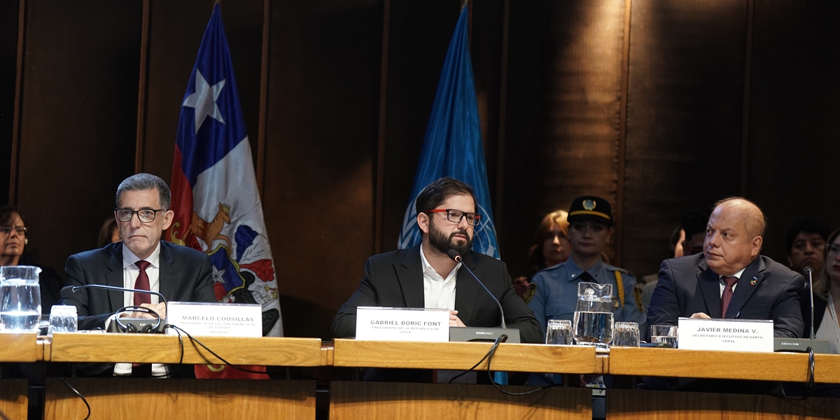 Presidente de la República, Gabriel Boric Font, participa de la tercera reunión de la Conferencia de las Partes del Acuerdo de Escazú