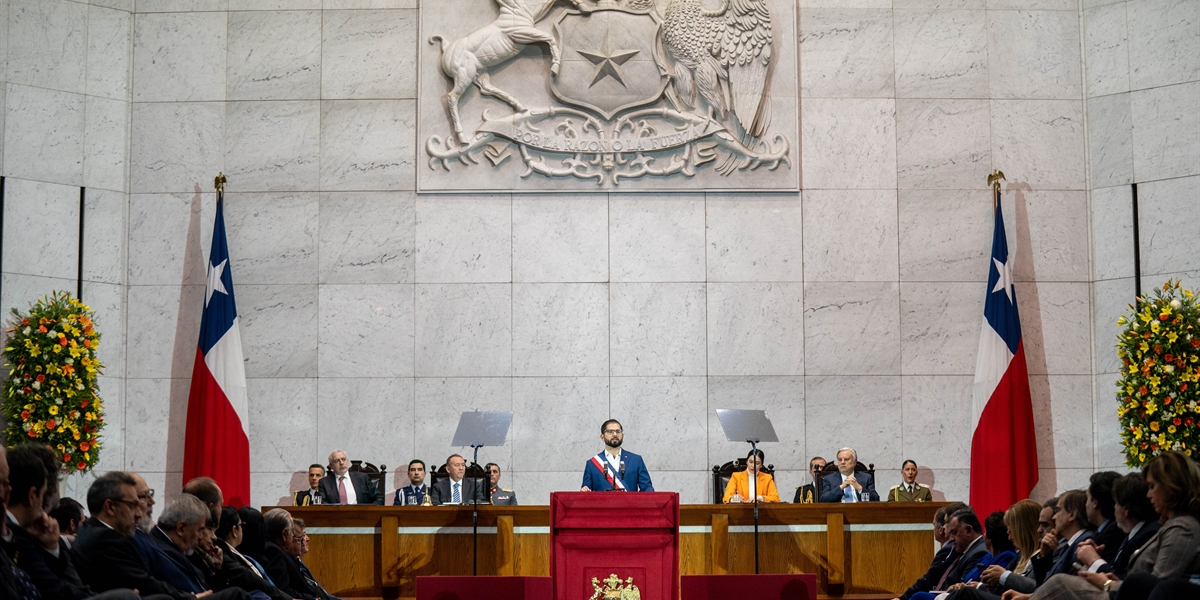 S.E. el Presidente de la República, Gabriel Boric Font, realiza Cuenta Pública 2024