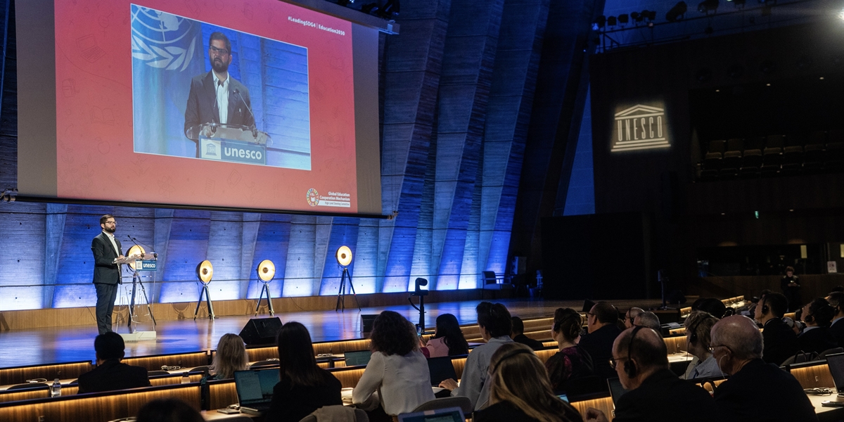 Presidente de la República, Gabriel Boric Font, encabeza el Plenario de Alto Nivel del ODS 4