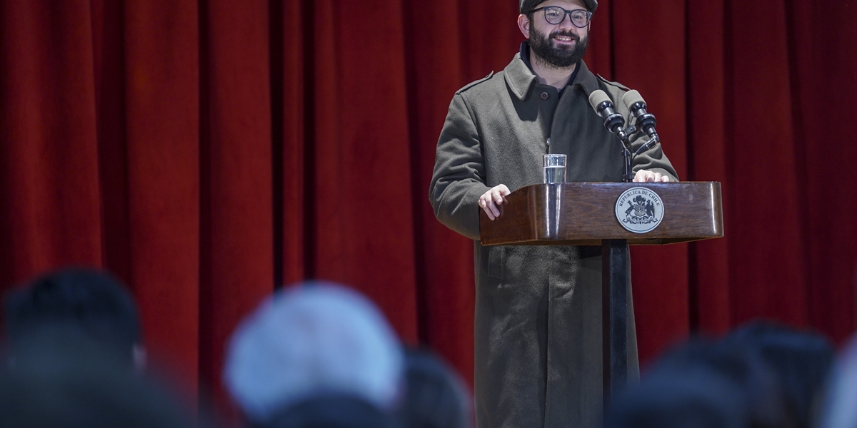 S.E. el Presidente de la República, Gabriel Boric Font, visita las obras del Centro de Cuidados Comunitario Punta Delgada de San Gregorio