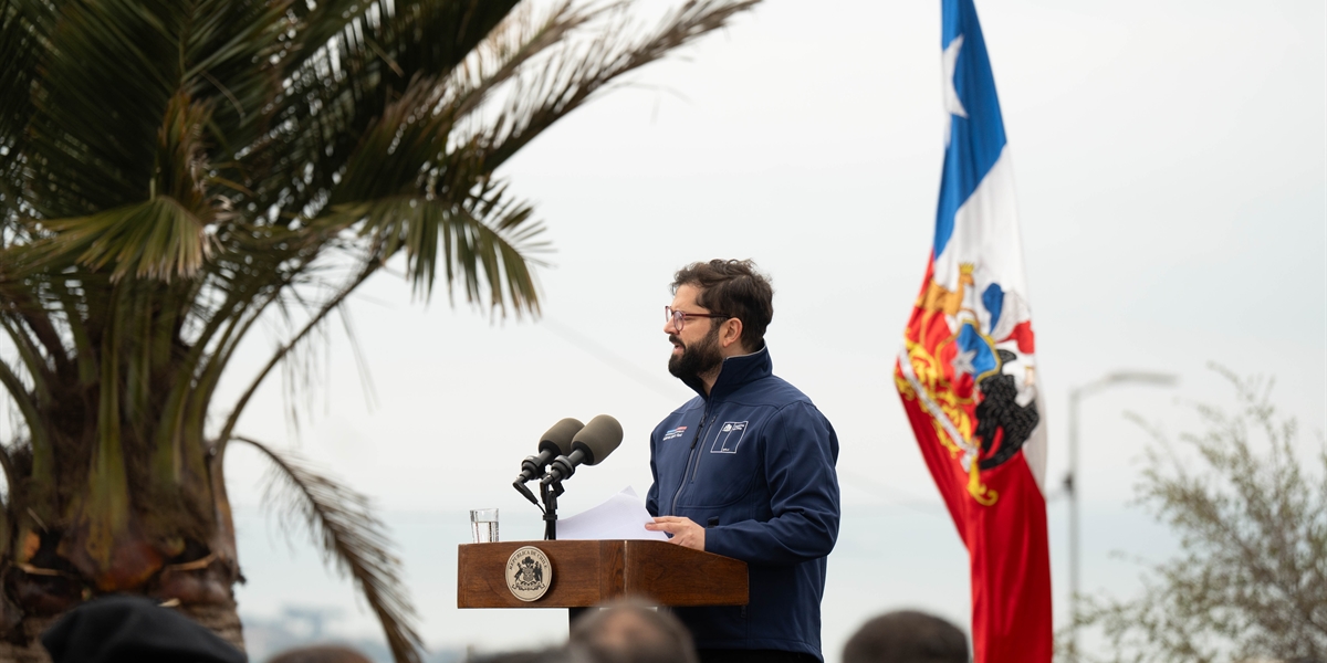 Presidente de la República, Gabriel Boric Font, encabeza el ingreso del proyecto de Ley Integral de Salud Mental