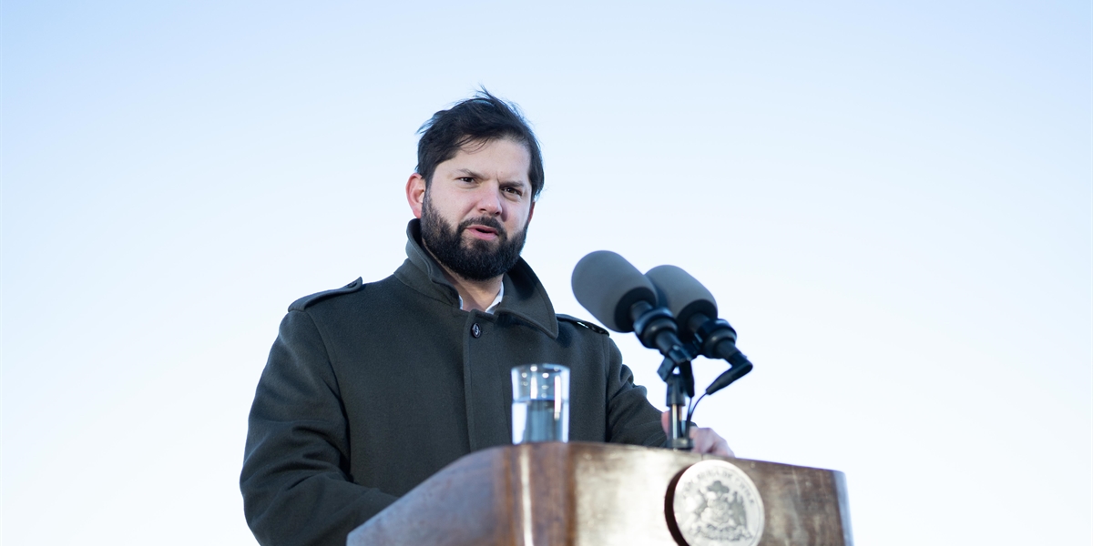 S.E. el Presidente de la República, Gabriel Boric Font, encabeza la inauguración del enlace El Vergel de la Ruta 60-CH (Camino La Pólvora)