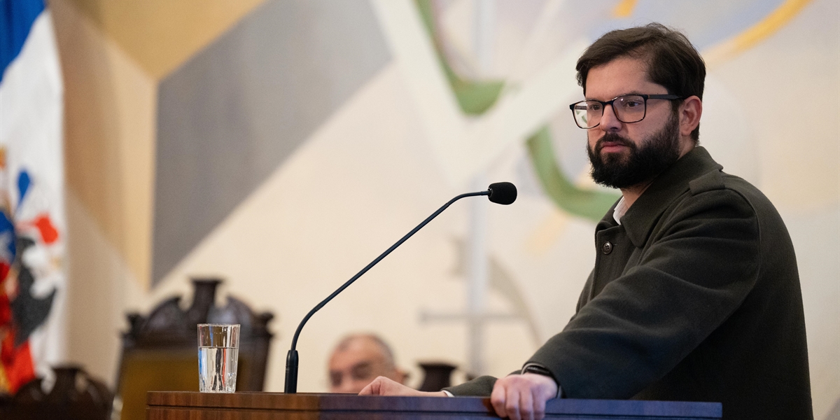 Presidente de la República, Gabriel Boric Font, participa de la conmemoración del aniversario N° 70 del Consejo de Rectoras y Rectores de las Universidades Chilenas (CRUCH)