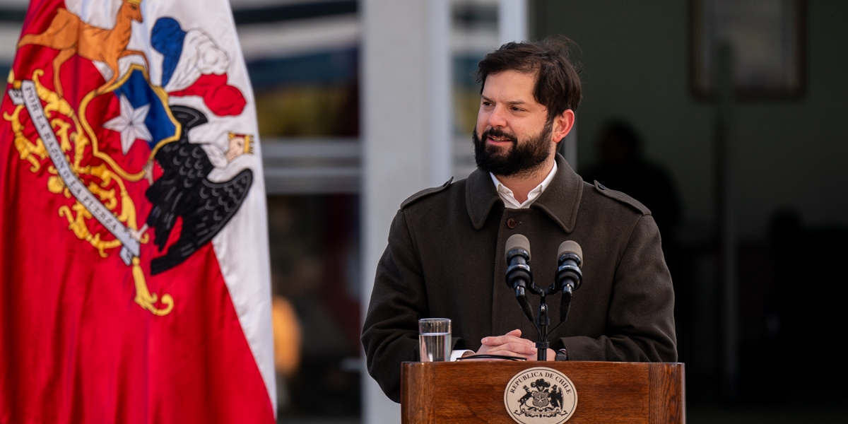 S.E. el Presidente de la República, Gabriel Boric Font, inaugura comisaría de Quirihue
