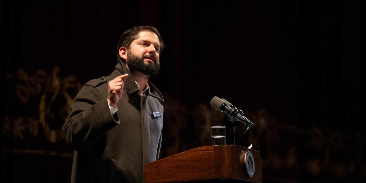 S.E. el Presidente de la República, Gabriel Boric Font, encabeza ceremonia de reconocimiento a las y los dirigentes sociales.